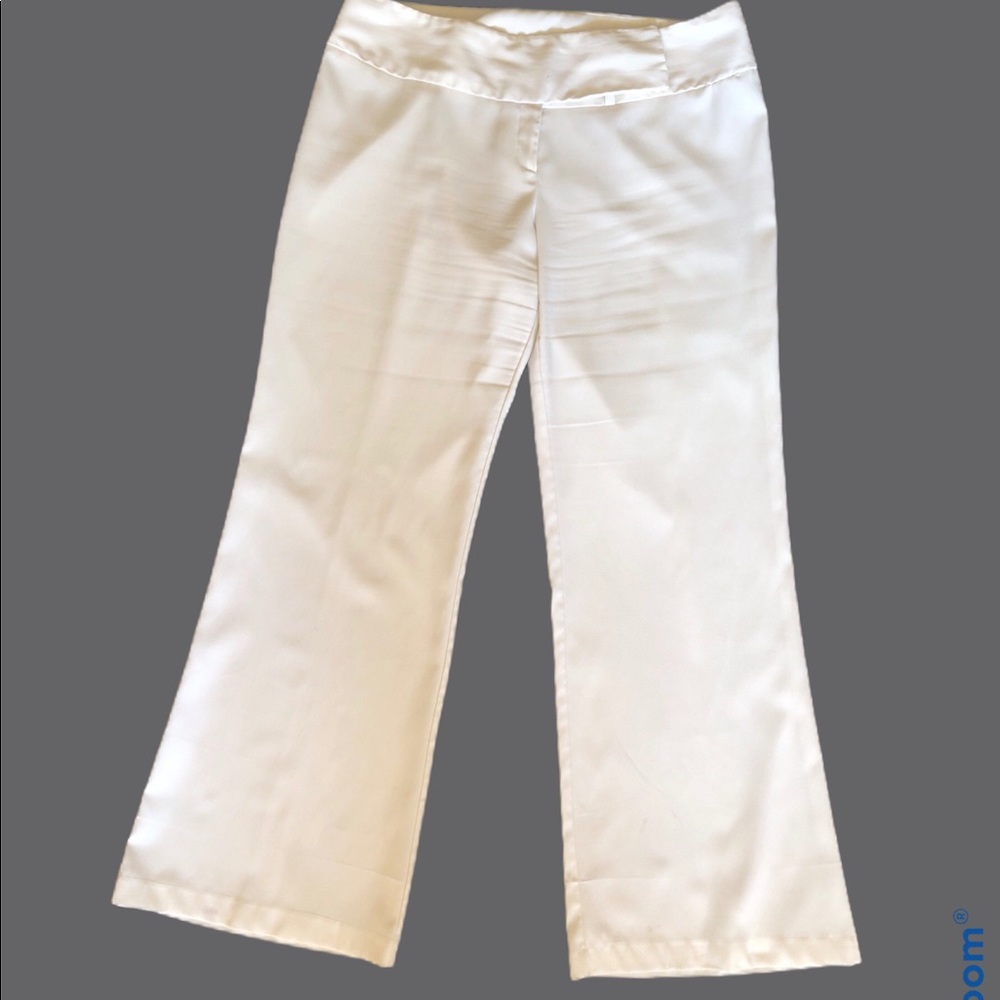 Plus size white pants